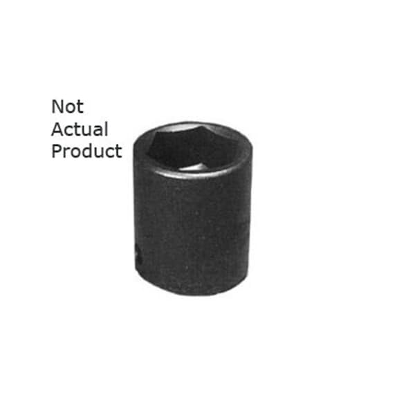 3/4" Drive Impact Socket black oxide, Shallow 6Pt, Impct 3/4"Dr, 1-15/16